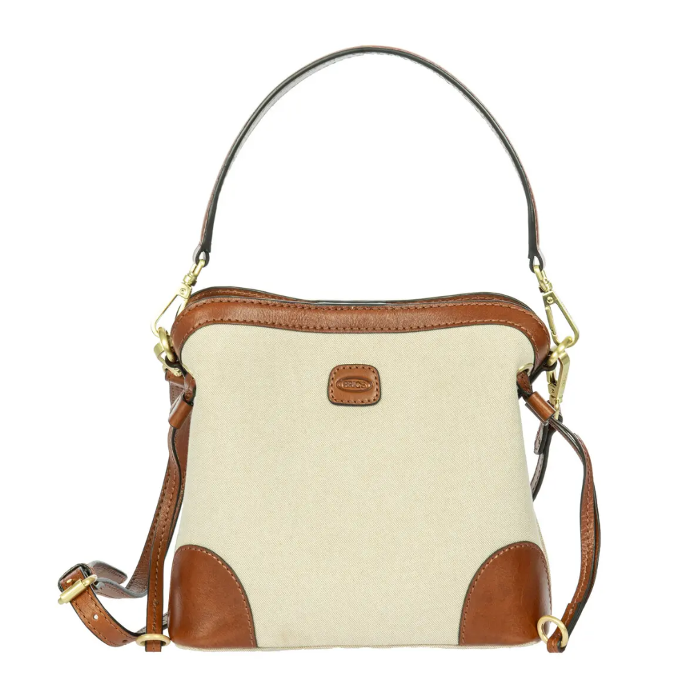 BRIC'S X-COLLECTION VOLTERRA TRAMA S BUCKET BAG BOE05959.493 CAPPUCCINO
