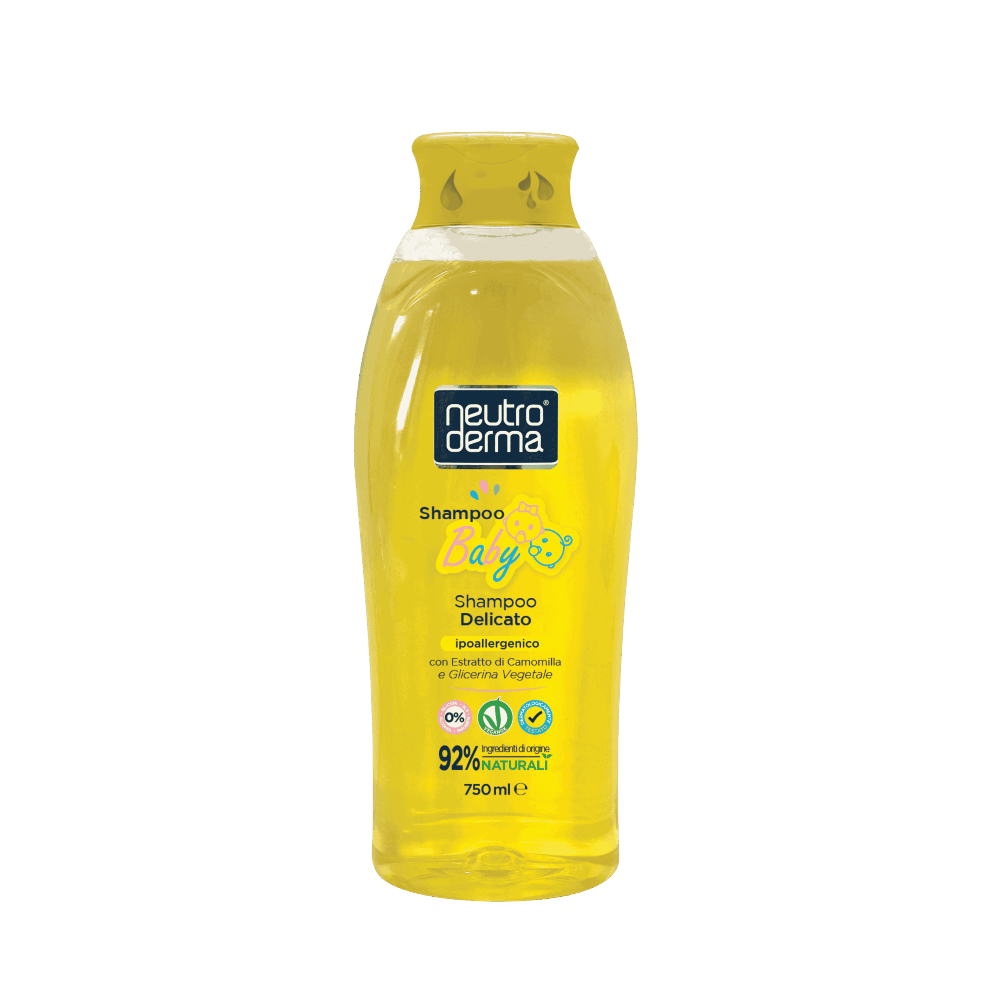 NEUTRODERMA SHAMPOO BABY 750 MLDELICATO CON ESTRATTI DI CAMOMILLA