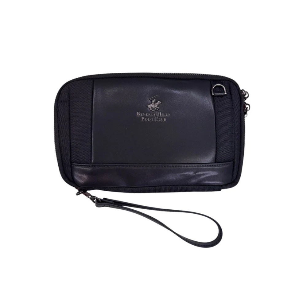 BEVERLY HILLS POLO CLUB BORSELLO A MANO UOMO IN POLI+PU BH-8490