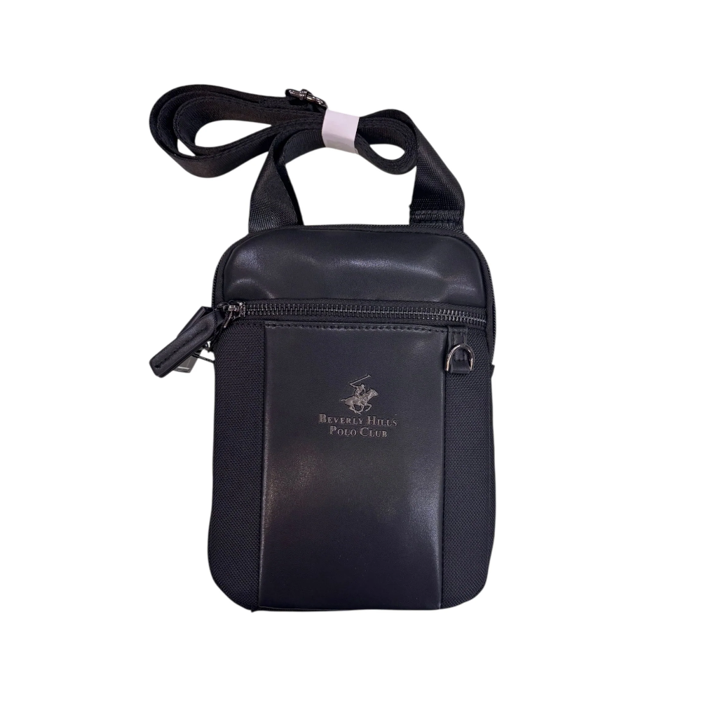 BEVERLY HILLS POLO CLUB TRACOLLA UOMO IN POLI+PU BH-8491