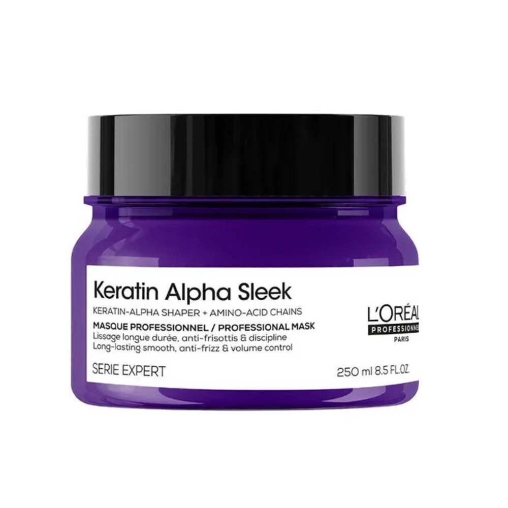 LOREAL SERIE EXPERT KERATIN ALPHA SLEEK MASCHERA 250ML CAPELLI LISCI