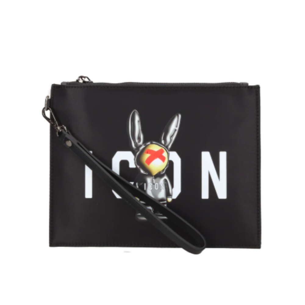 ICON POCHETTE UOMO NICK ICBU02A07 NERO