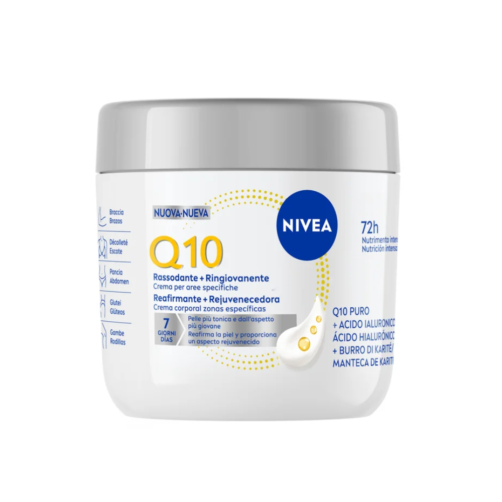 NIVEA Q10 TRATTAMENTO CORPO RASSODANTE + RINGIOVANENTE 400ML