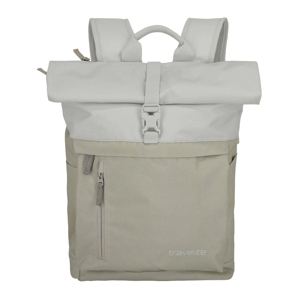 TRAVELITE ZAINO BASICS ROLLUP RUCKSACK SAND IVORY 96310-39