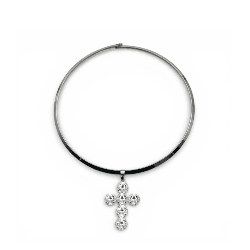 MUPAJI COLLANA MODA DONNA ARGENTO MC924S