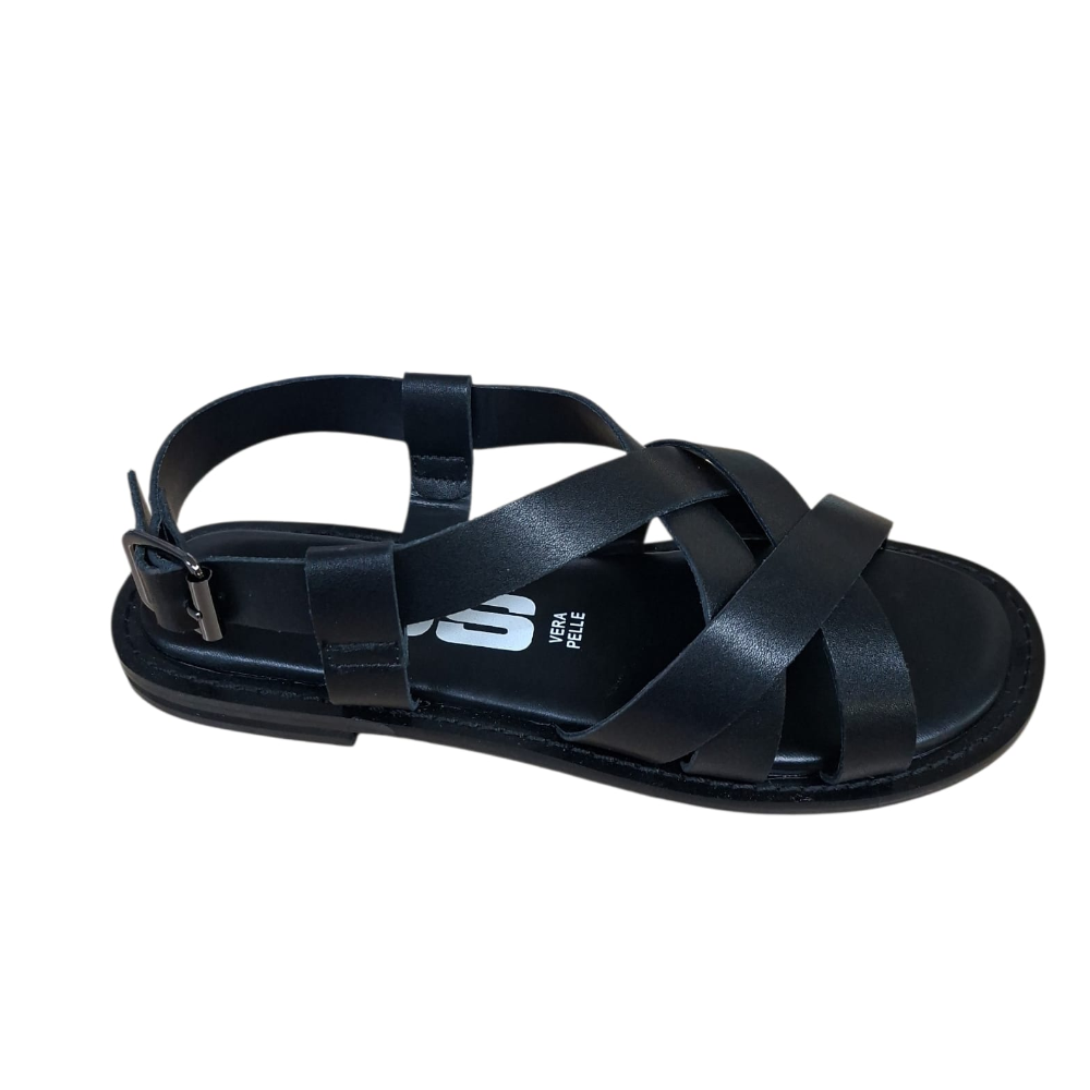 4US PACIOTTI SANDALI DONNA BLACK 4US110 BK 8B