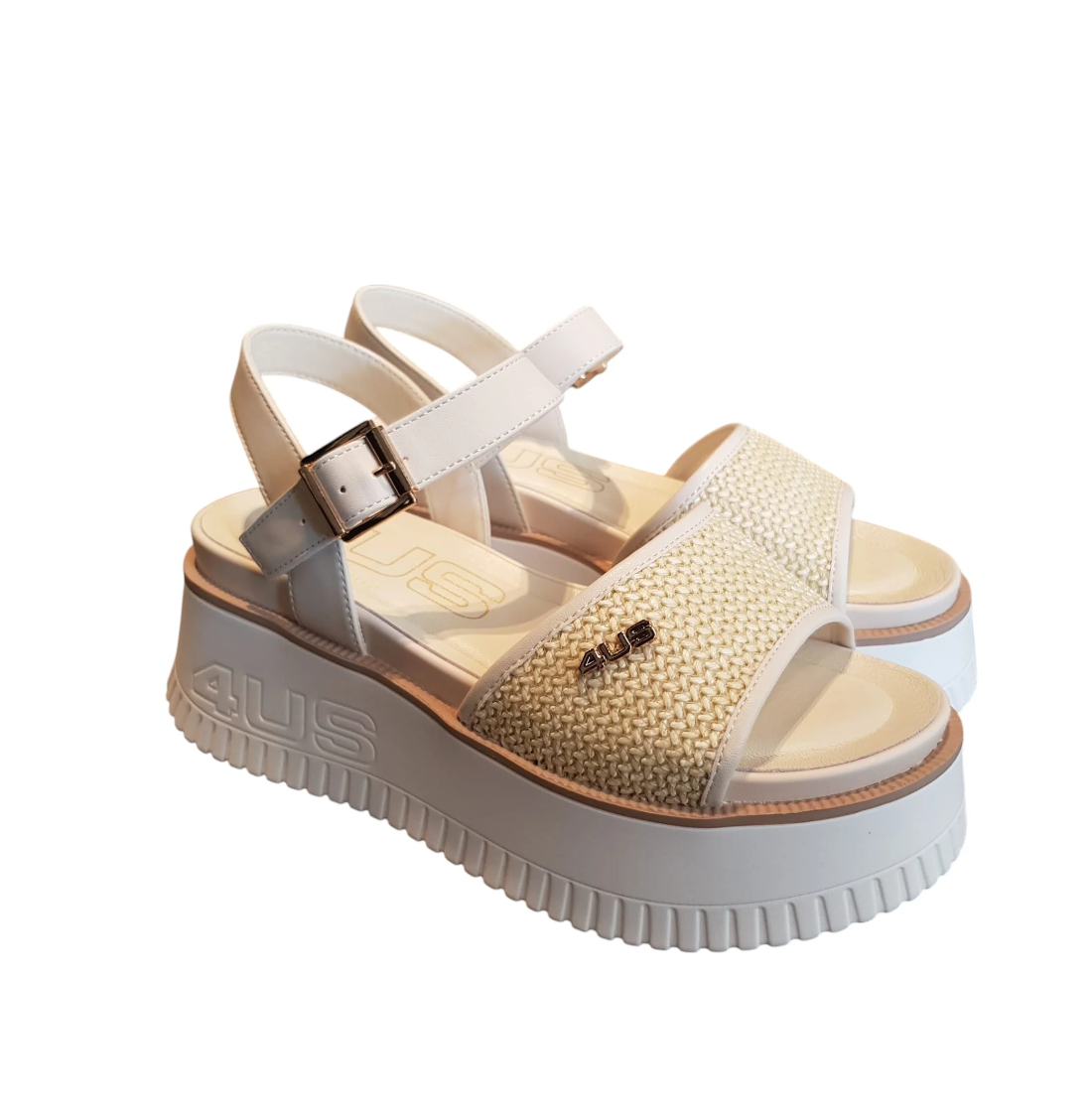 PACIOTTI 4US SANDALI DONNA BEIGE 4BN206 BG 8B