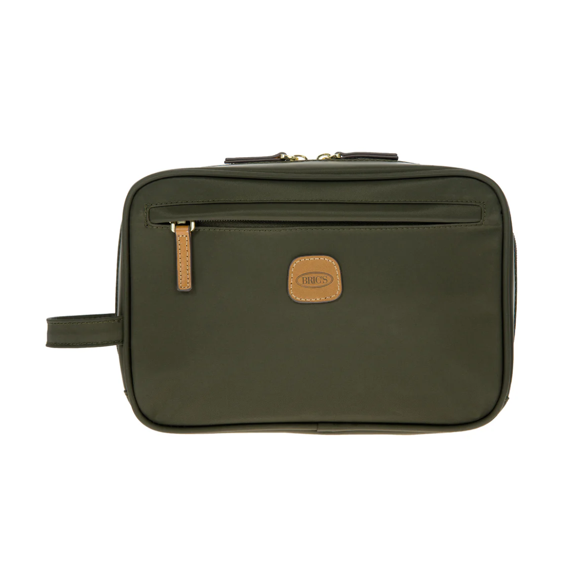 BRIC'S ULISSE NECESSAIRE 25X17X9 VERDE OLIVA BXG40606.078