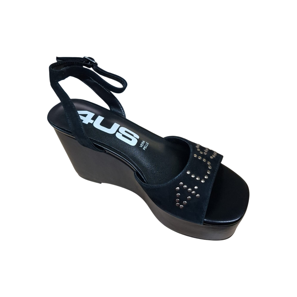 4US PACIOTTI SANDALI DONNA BLACK 4US124