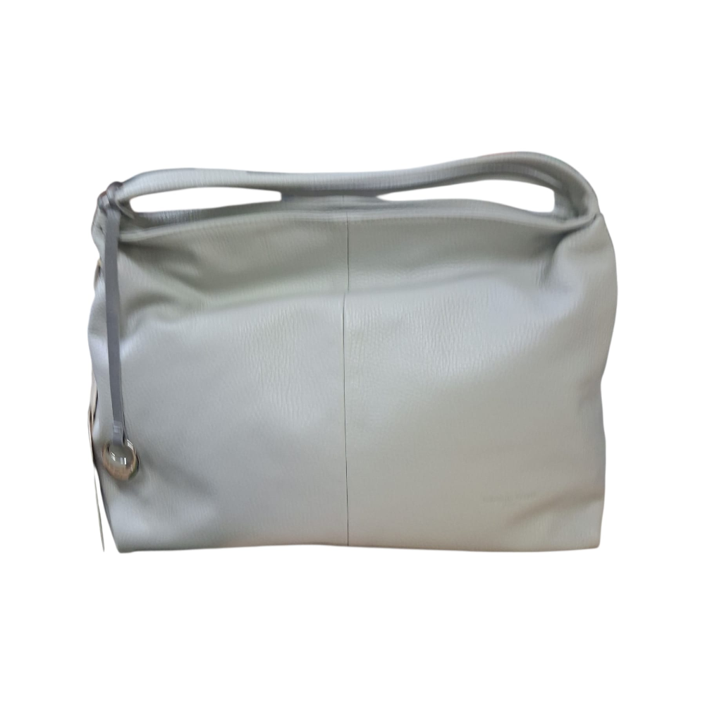 PELLETTERIA VENETA BORSA A SPALLA IN PELLE MARTELLATA FONDAMENTA D26121 GRIGIO