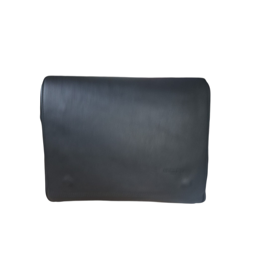 PELLETTERIA VENETA MESSENGER IN PELLE VINTAGE RICCARDO N25492 NERO
