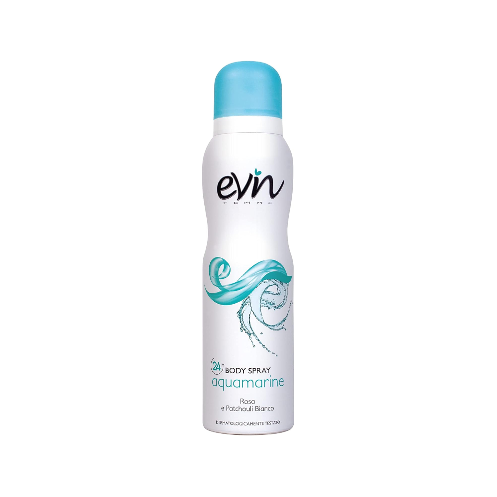 EVIN FEMME BODY SPRAY AQUAMARINE 150ML