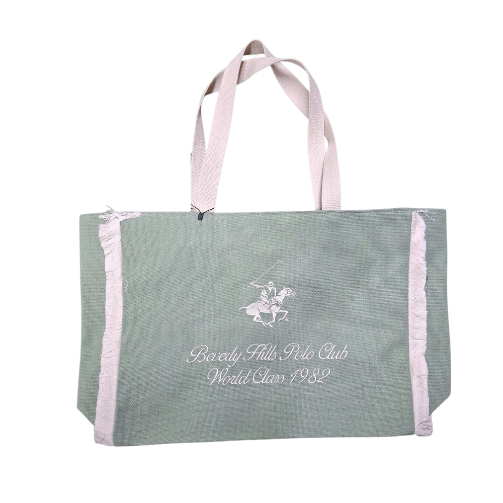 BEVERLY HILLS POLO CLUB BORSA DONNA MARE IN POLIESTERE BH-4570