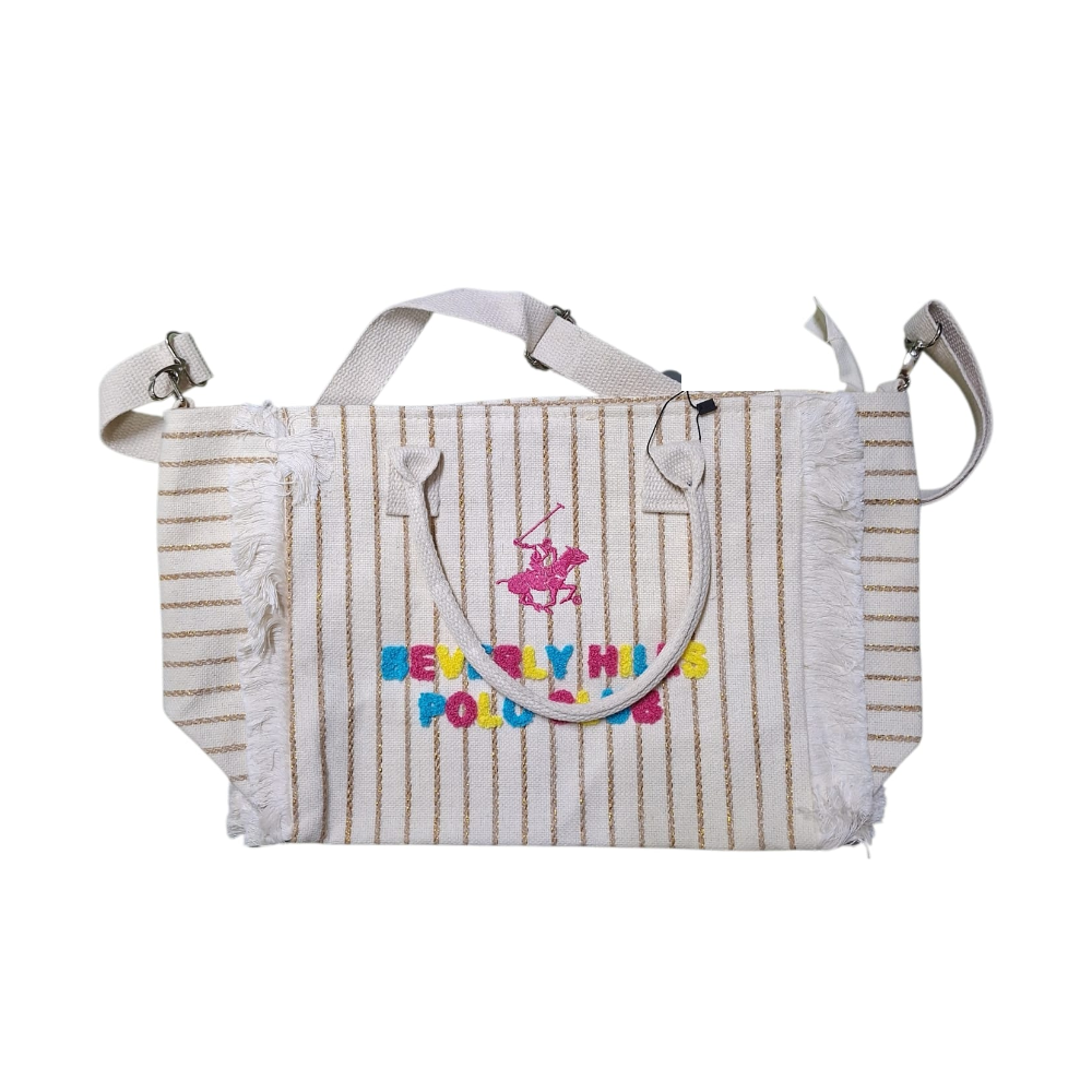 BEVERLY HILLS POLO CLUB BORSA DONNA MARE IN POLIESTERE BH-4571