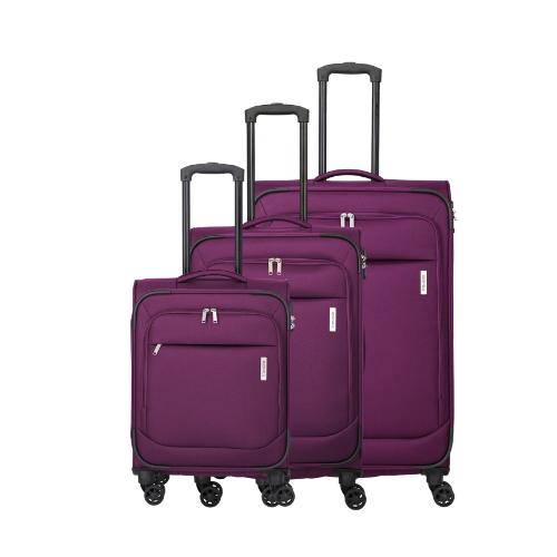 TRAVELITE PRIEGO SET TROLLEY 4W L/M/S 800034016 BERRY