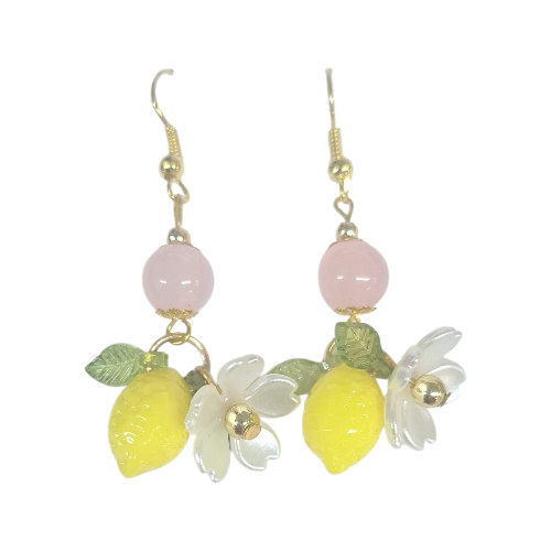 JEWELRY ORECCHINI PENDENTE LIMONE ASSORTITI