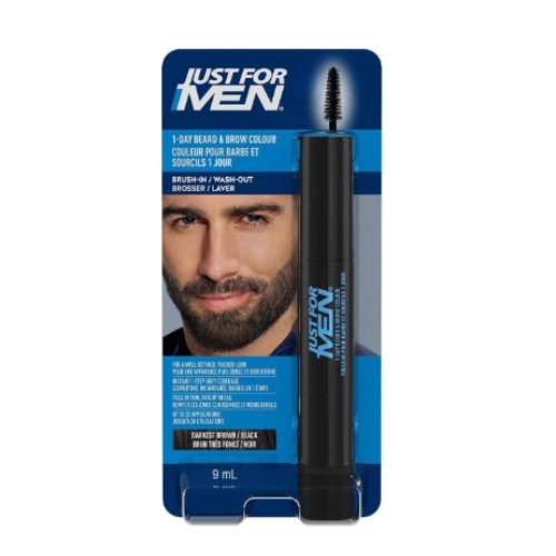 JUST FOR MEN RITOCCO MASCARA NERO BARBA E SOPRACCIGLIA 9ML