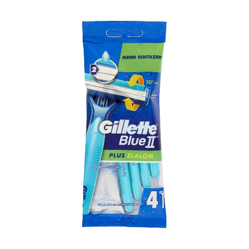 GILLETTE BLUE II SLALOM PLUS RADI E GETTA CONF. 4PZ
