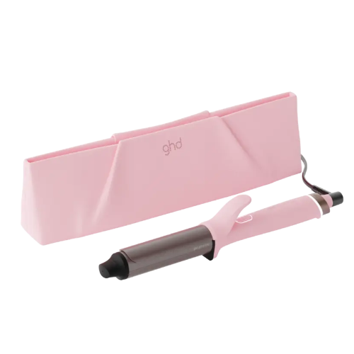 GHD FERRO CHRONOS CURVE GRAND TONG 32MM CON POCHETTE PINK
