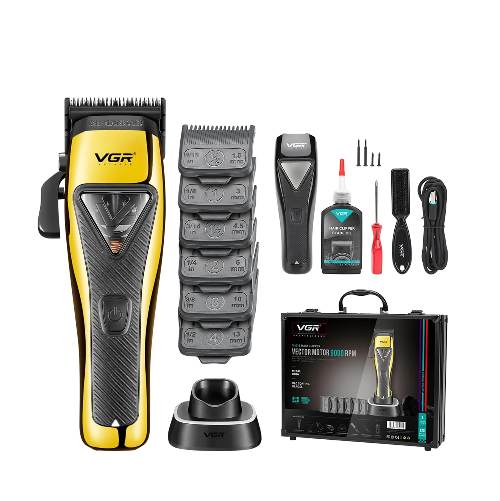 VGR HAIR CLIPPER VECTOR MOTOR 9000RPM V-015