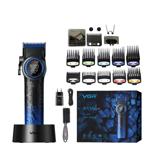 VGR HAIR CLIPPER BLUE EDITION V-001
