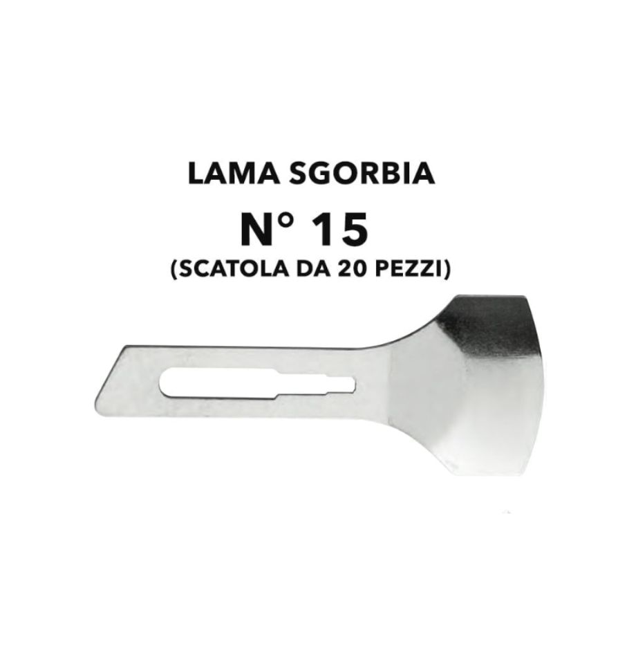 XANITALIA 370.160 LAME SGORBIA MONUSO CONF.20PZ (PEZZO SINGOLO) 15