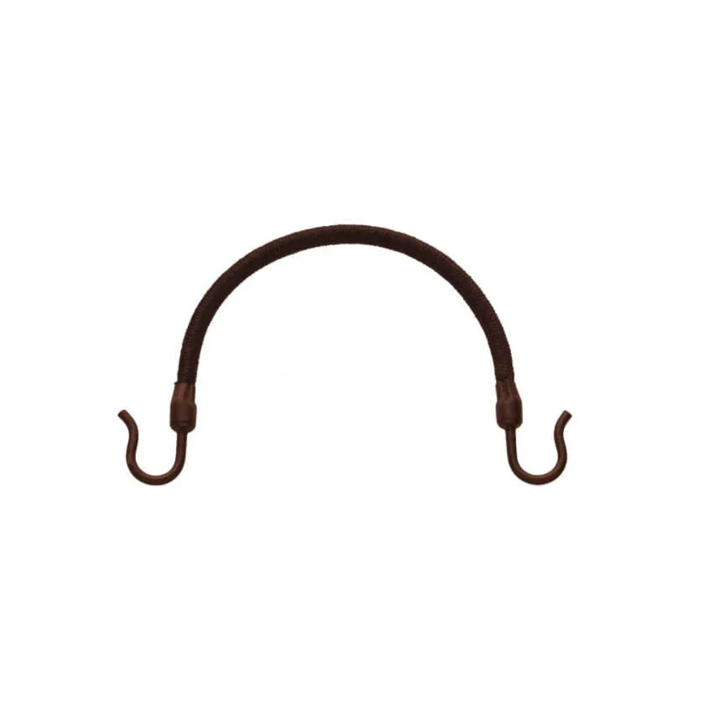 XANITALIA 401.040 ELASTICI CON GANCIO MARRONI 4PZ