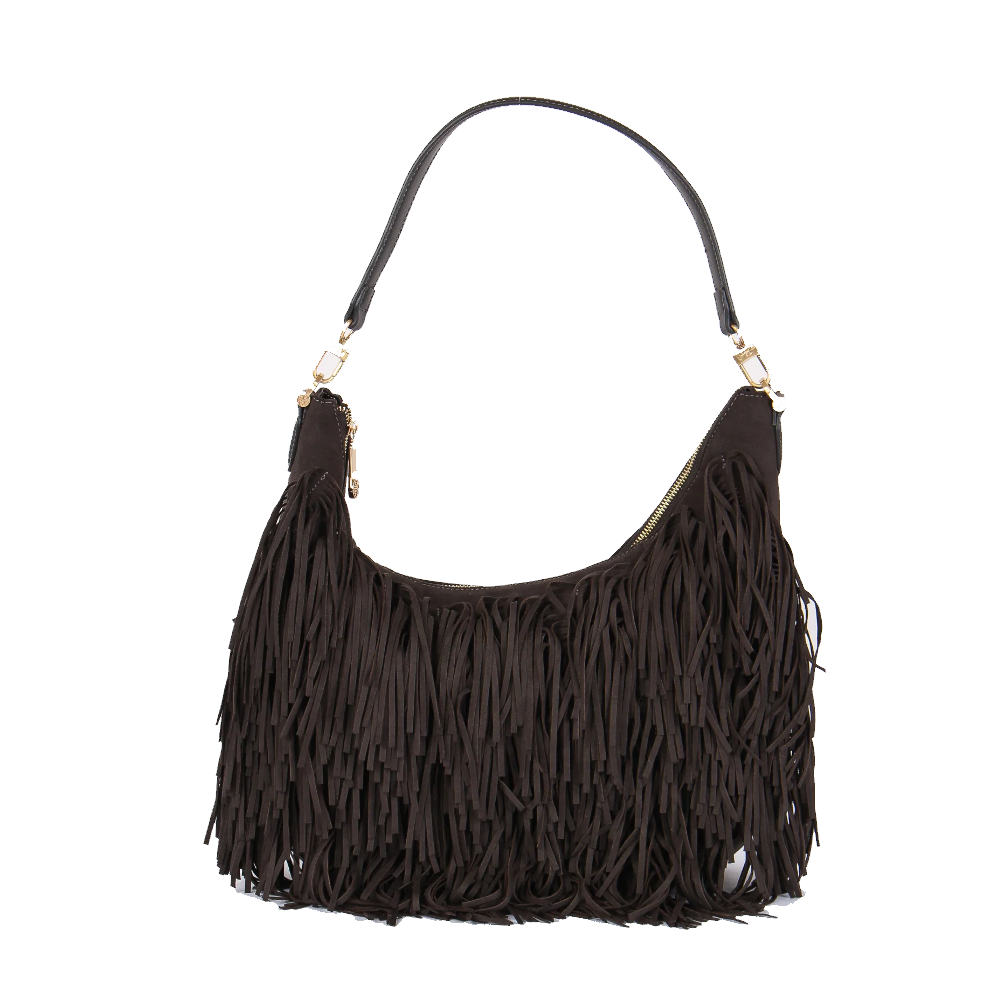 V°73 BORSA SINTETICA DONNA OPALE MORO 73BSA4C02