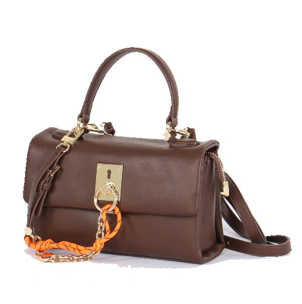 V°73 BORSA SINTETICA DONNA ALABASTRO CAFFE' 73BSA4902