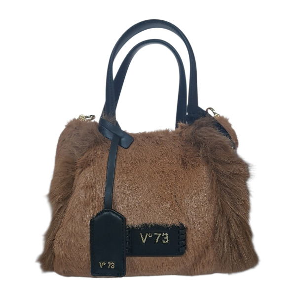 V°73 BORSA SINTETICA DONNA SMERALDO CANNELLA/NERO 73BSA4I03