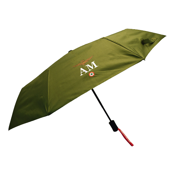 AERONAUTICA MILITARE OMBRELLO AUTOMATICO VERDE CON LOGO AQUILA AM0240VE