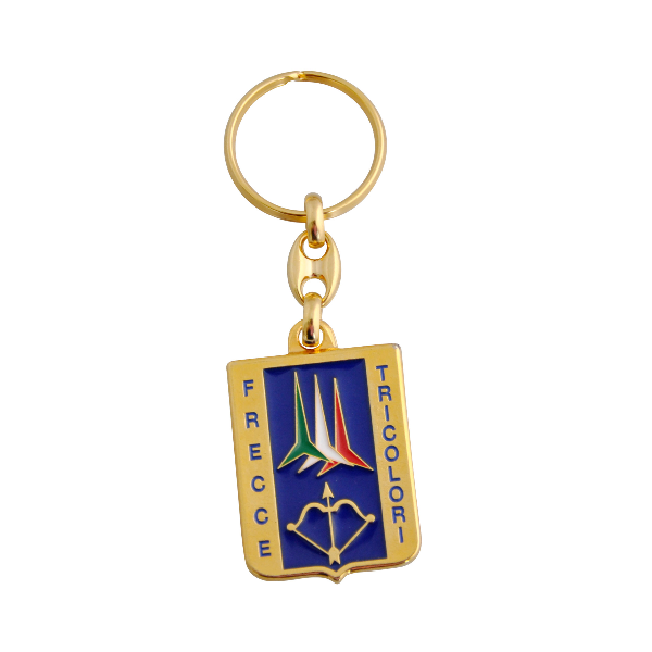 AERONAUTICA MILITARE PORTACHIAVI METALLO SMALTATO FRECCE TRICOLORE AMFT0108