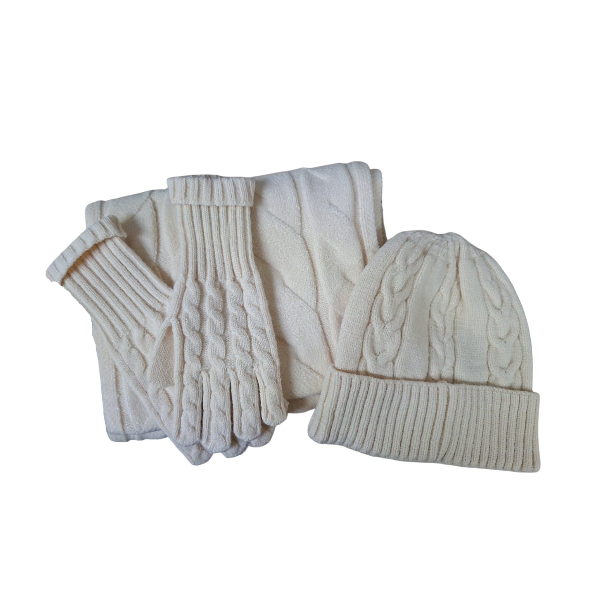 VIVIENNE D SET CAPPELLO SCIARPA GUANTI VAB008