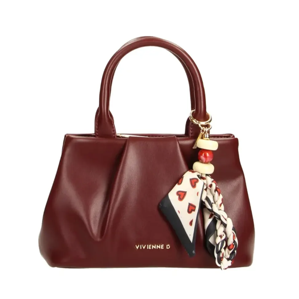VIVIENNE D BORSA A MANO BLOOM VBL003 BORDO