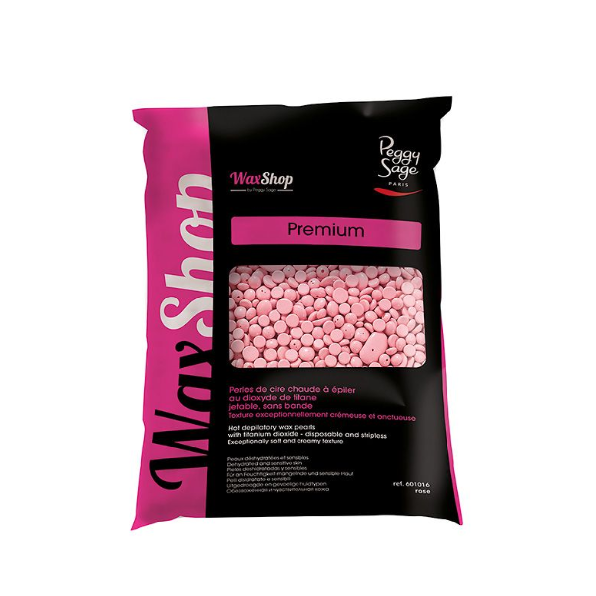 PEGGY SAGE 601014 PERLE DI CERA DEPILATORIA A CALDO 800GR ROSE