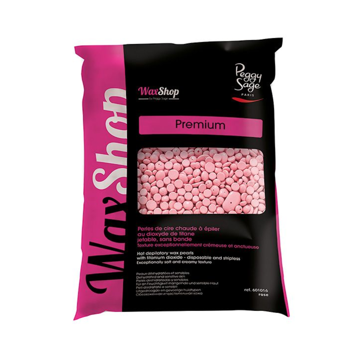 PEGGY SAGE 601016 PERLE DI CERA DEPILATORIA A CALDO 800GR ROSE