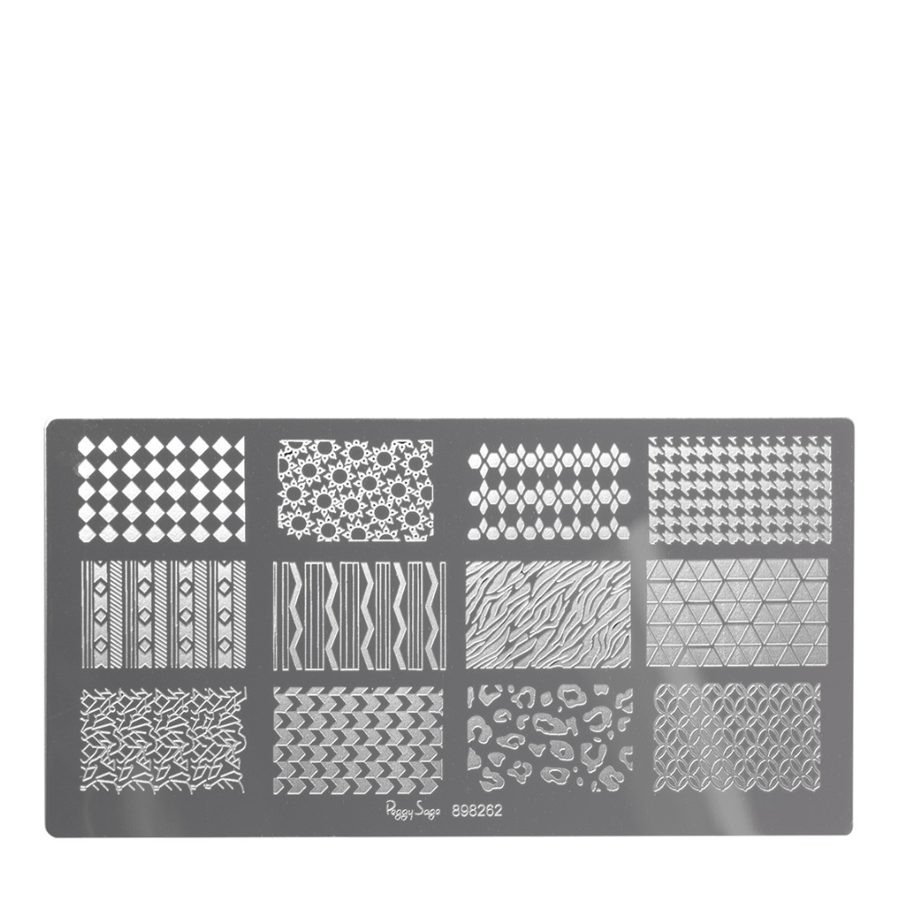 PEGGY SAGE 898262 TAVOLA DI STAMPING NAIL ART
